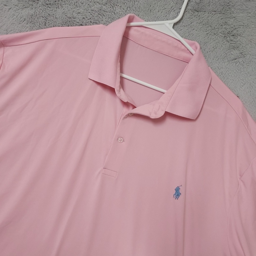 Polo Ralph Lauren Polo Shirt Mens 2XB 2XL BIG Performance Short Sleeve Jersey